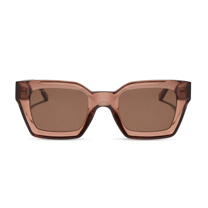 GREER - CAFÉ OLE + BROWN SUNGLASSES