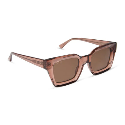 GREER - CAFÉ OLE + BROWN SUNGLASSES