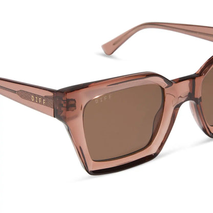 GREER - CAFÉ OLE + BROWN SUNGLASSES
