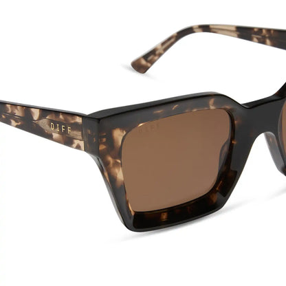 GREER - ESPRESSO TORTOISE + BROWN GRADIENT + POLARIZED SUNGLASSES