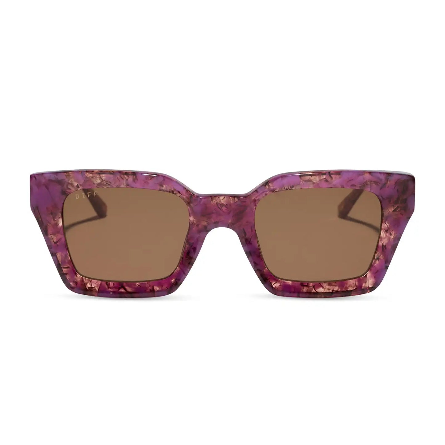 GREER - LAVENDER HAZE TORTOISE + BROWN + SUNGLASSES