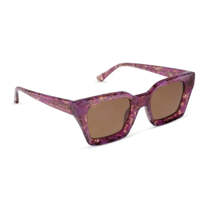 GREER - LAVENDER HAZE TORTOISE + BROWN + SUNGLASSES