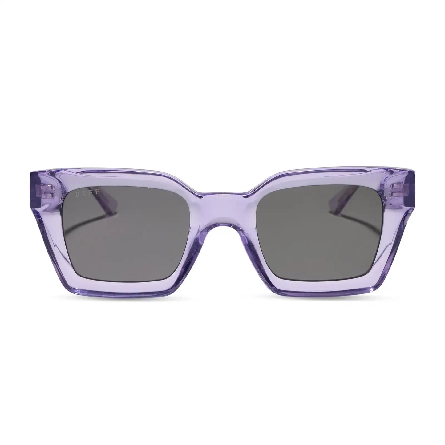GREER - LILAC CRYSTAL + GREY + POLARIZED + SUNGLASSES