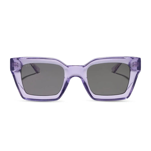 GREER - LILAC CRYSTAL + GREY + POLARIZED + SUNGLASSES