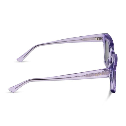 GREER - LILAC CRYSTAL + GREY + POLARIZED + SUNGLASSES
