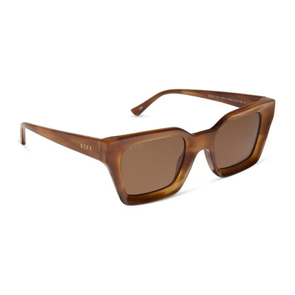 GREER - TAWNY TORTOISE + BROWN SUNGLASSES