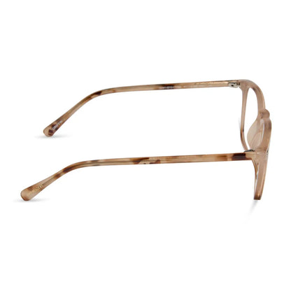 GRIFFIN - CREAM TORTOISE + BLUE LIGHT READERS