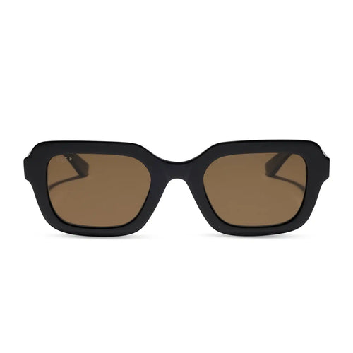 GWYNN - BLACK + BROWN + POLARIZED + SUNGLASSES