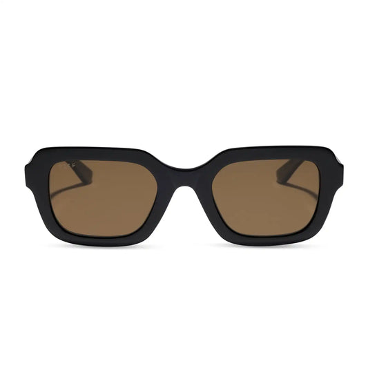GWYNN - BLACK + BROWN + POLARIZED + SUNGLASSES