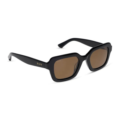 GWYNN - BLACK + BROWN + POLARIZED + SUNGLASSES