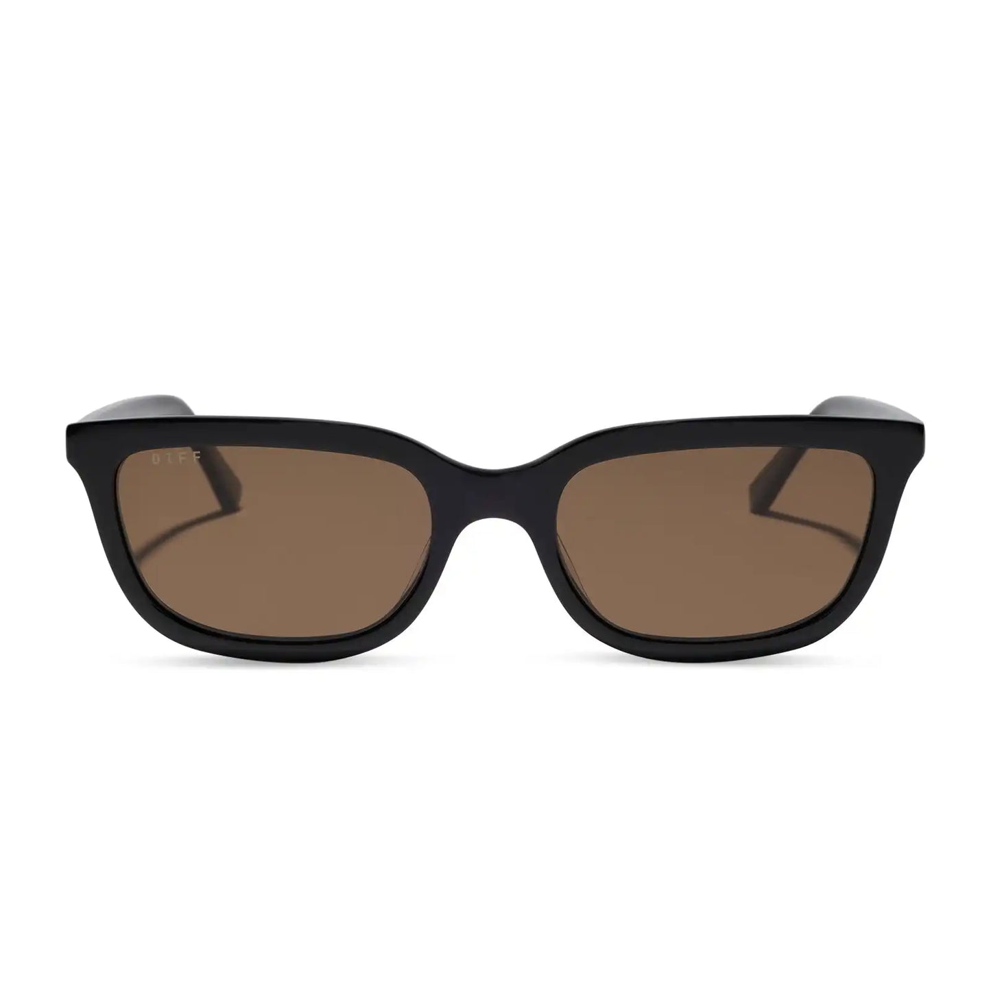 HANNAH - BLACK + BROWN + POLARIZED SUNGLASSES