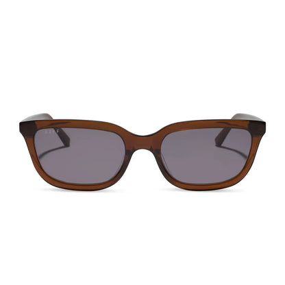 HANNAH - WHISKEY + GREY SUNGLASSES