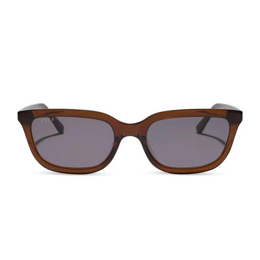 HANNAH - WHISKEY + GREY SUNGLASSES