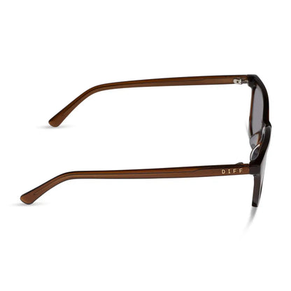 HANNAH - WHISKEY + GREY SUNGLASSES