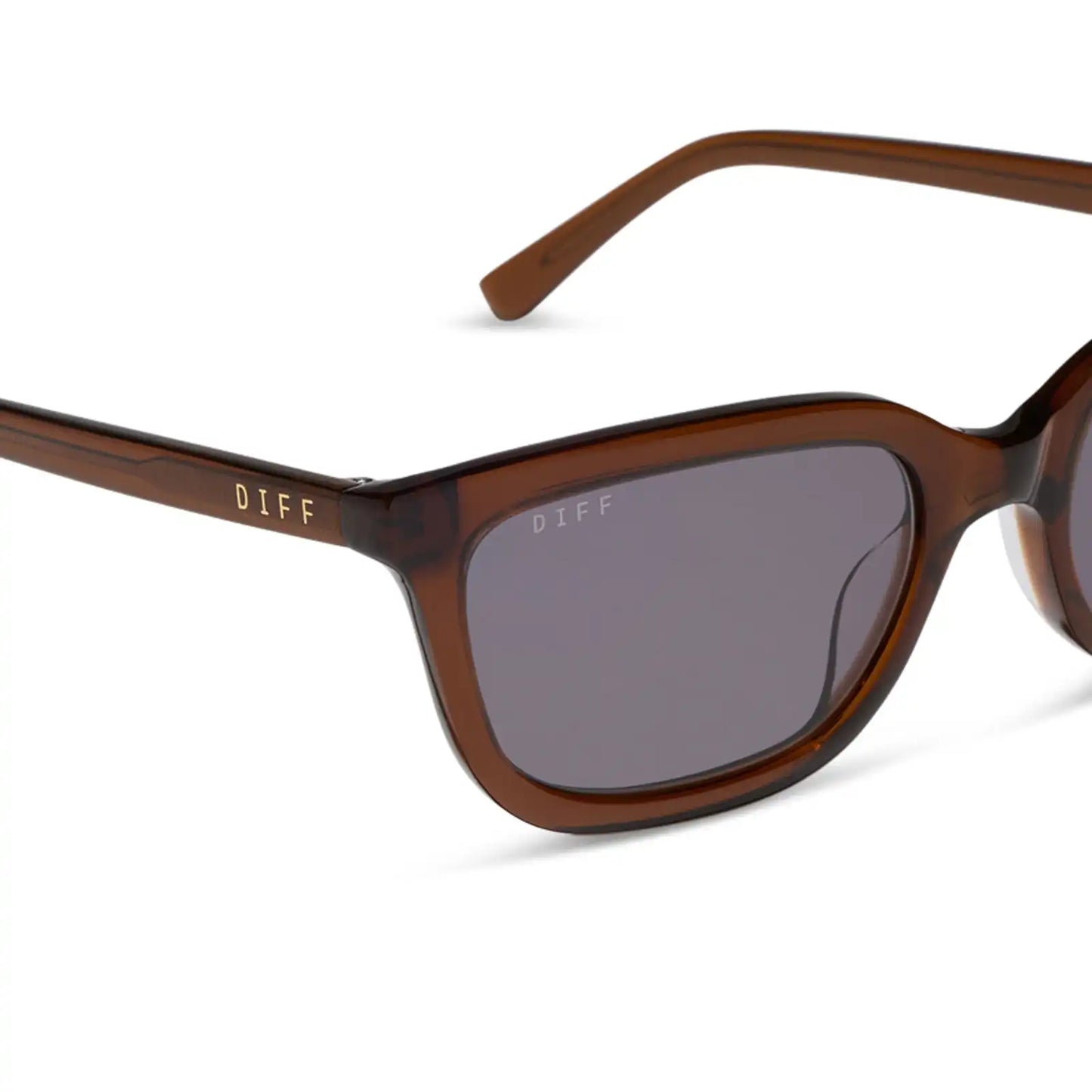 HANNAH - WHISKEY + GREY SUNGLASSES