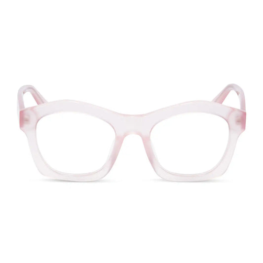 HAYDEN - ROSE TEA PINK + GLASSES
