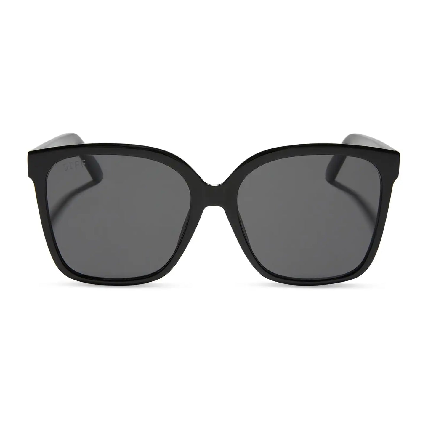 HAZEL - BLACK + GREY SUNGLASSES