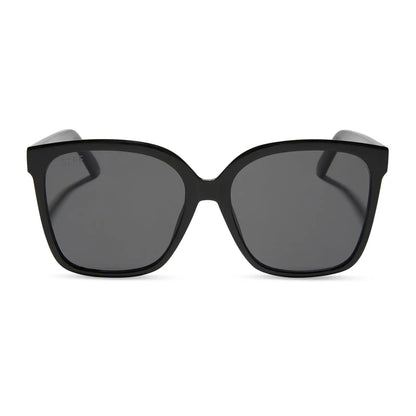 HAZEL - BLACK + GREY SUNGLASSES