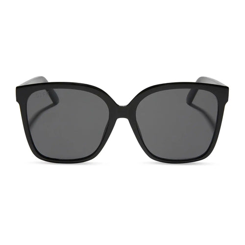 HAZEL - BLACK + GREY SUNGLASSES