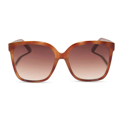 HAZEL - MAPLE TORTOISE + BROWN GRADIENT SUNGLASSES