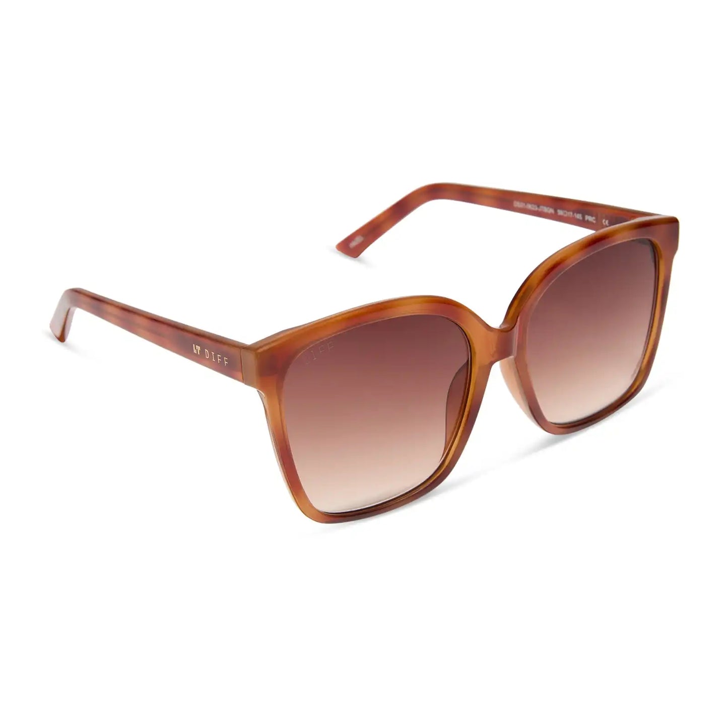 HAZEL - MAPLE TORTOISE + BROWN GRADIENT SUNGLASSES