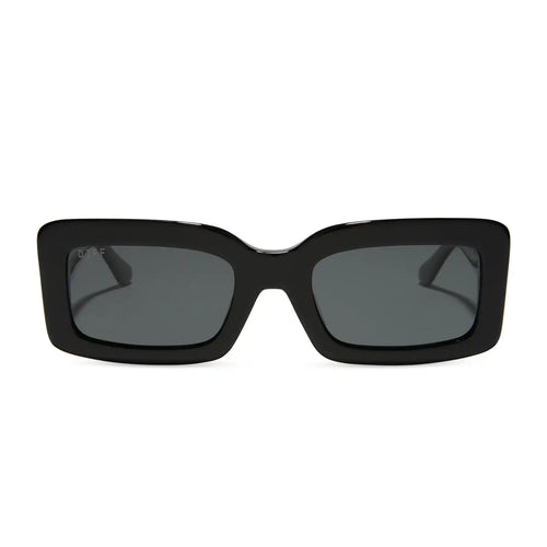 INDY - BLACK + GREY + POLARIZED SUNGLASSES