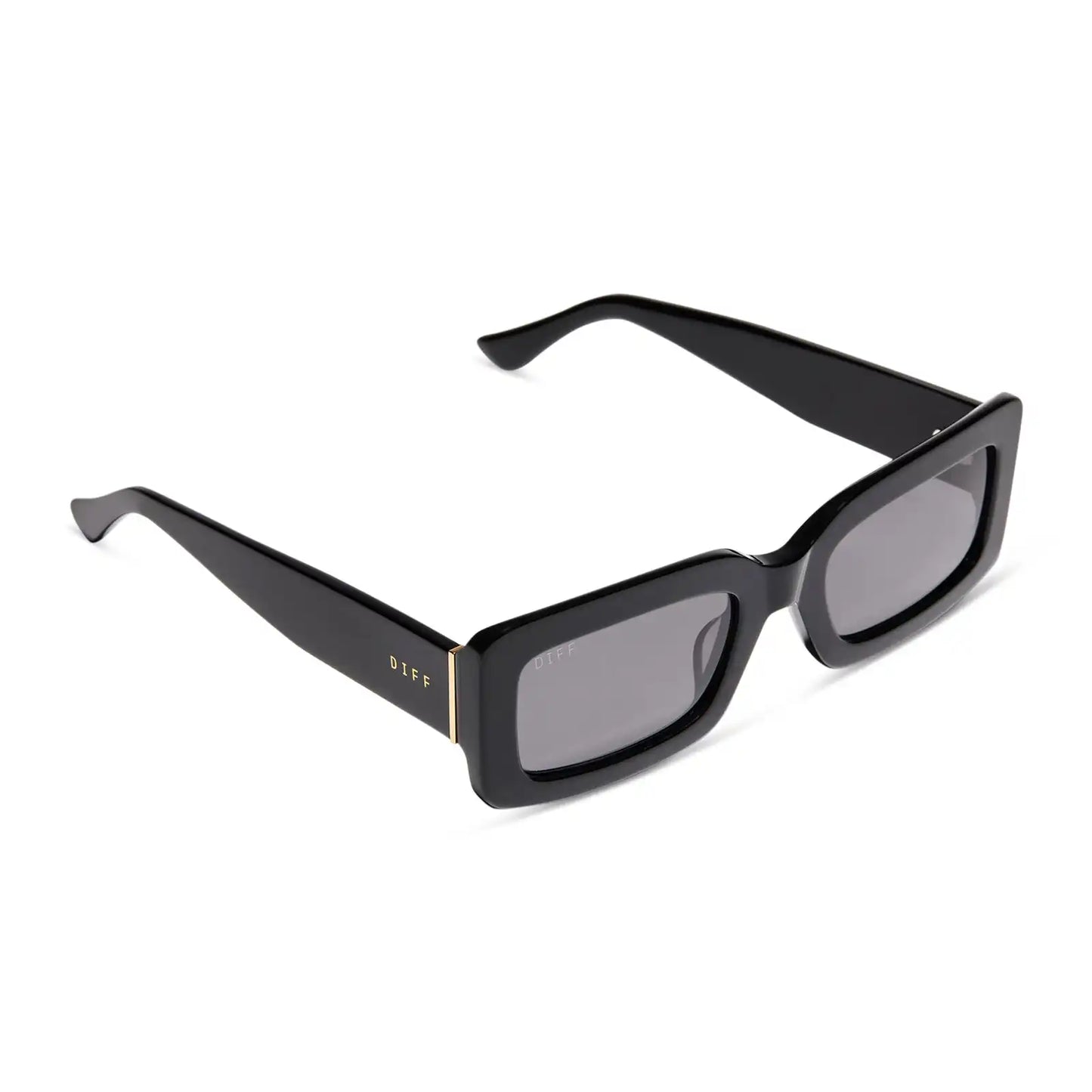 INDY - BLACK + GREY + POLARIZED SUNGLASSES