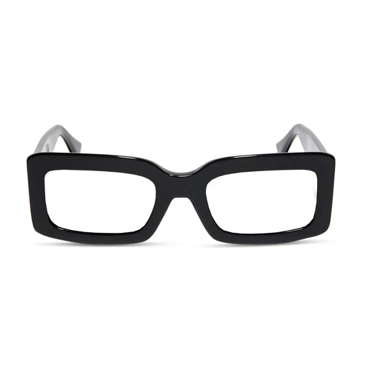 INDY - BLACK + GLASSES