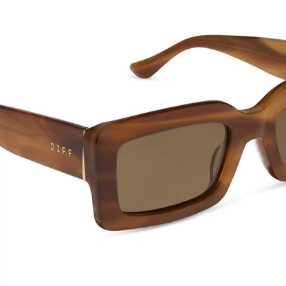 INDY - TAWNY TORTOISE + BROWN + POLARIZED SUNGLASSES