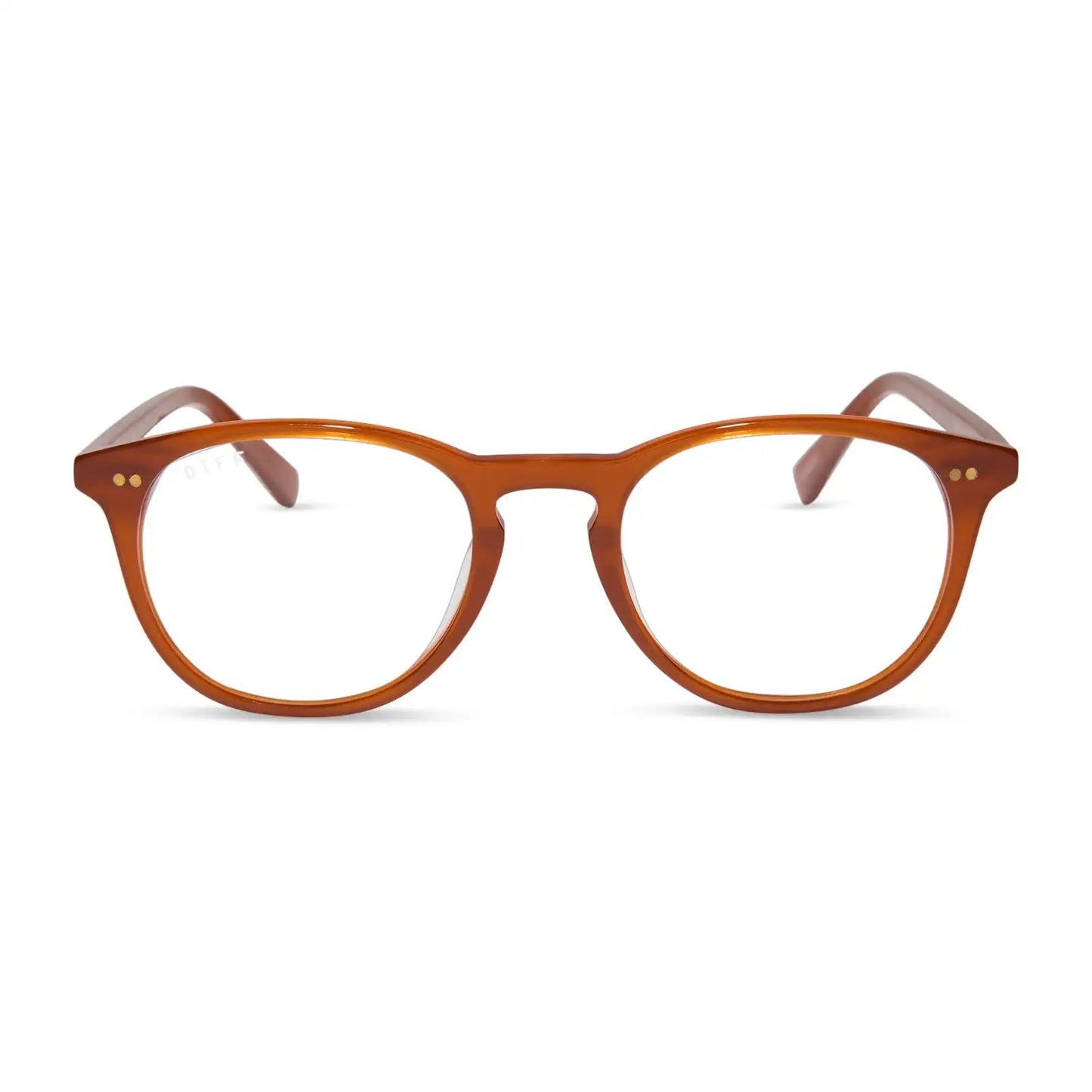 JAXSON - BURNT OCHRE + GLASSES