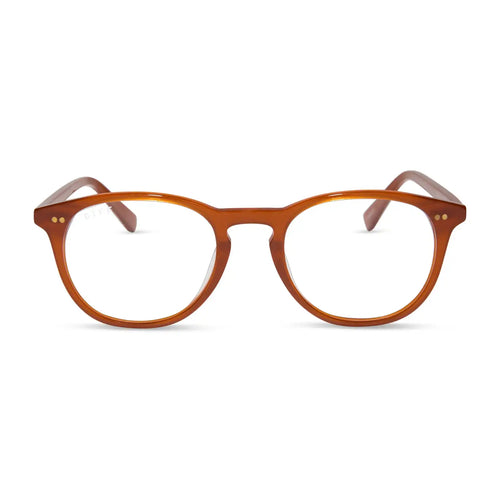 JAXSON - BURNT OCHRE + GLASSES