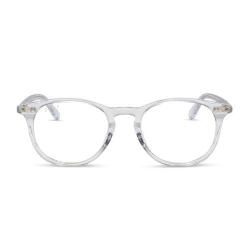 JAXSON - CLEAR CRYSTAL + GLASSES