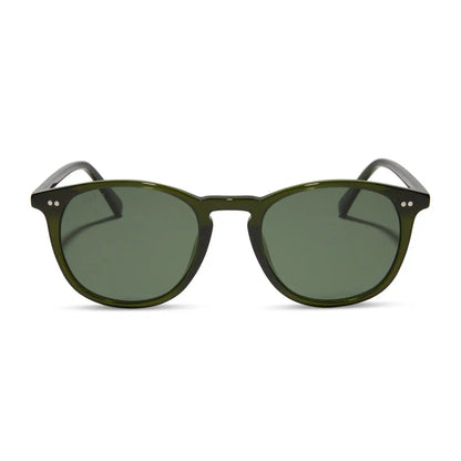 JAXSON XL - DARK OLIVE CRYSTAL + G15 + POLARIZED SUNGLASSES