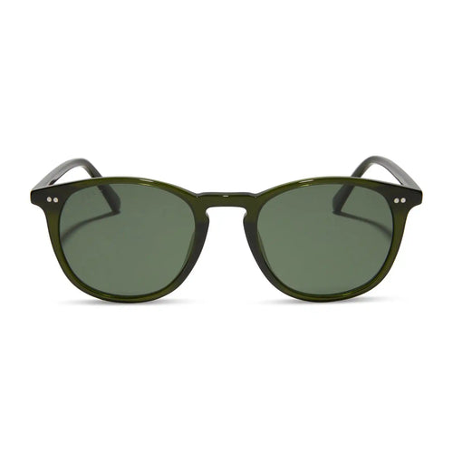 JAXSON XL - DARK OLIVE CRYSTAL + G15 + POLARIZED SUNGLASSES