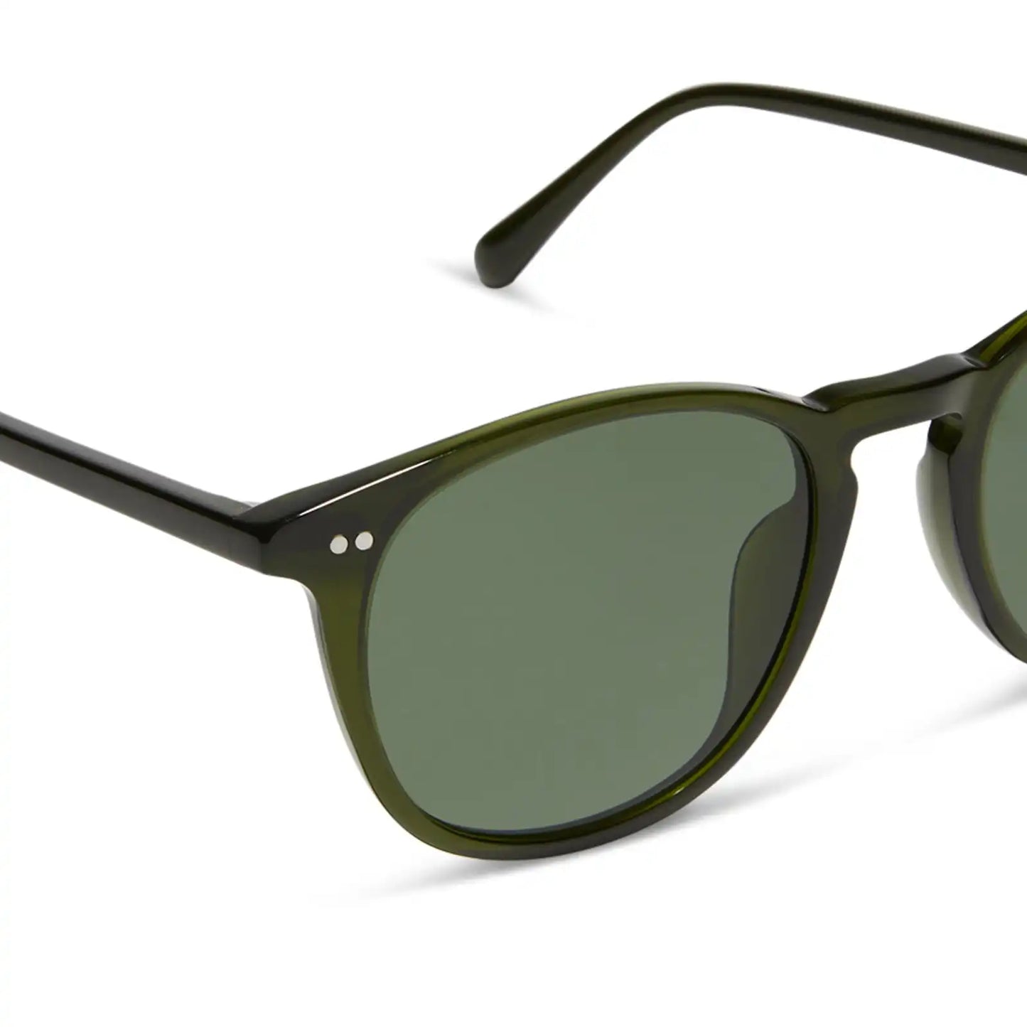 JAXSON XL - DARK OLIVE CRYSTAL + G15 + POLARIZED SUNGLASSES