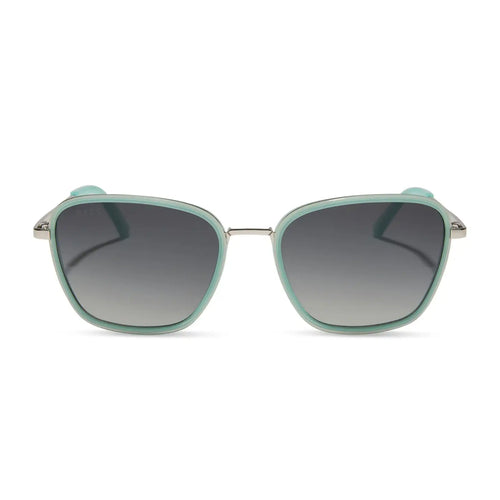 HOPE - BRONCO BLUE + GREY GRADIENT + POLARIZED SUNGLASSES
