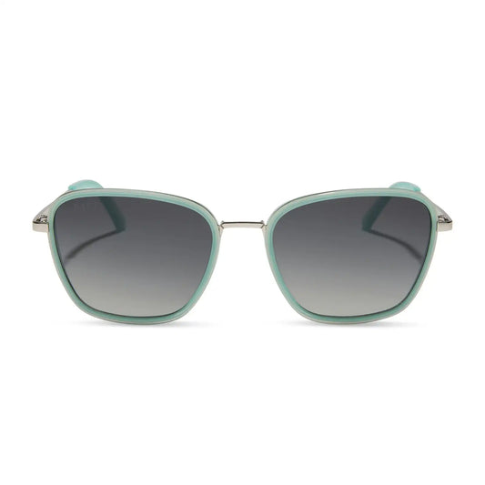 HOPE - BRONCO BLUE + GREY GRADIENT + POLARIZED SUNGLASSES