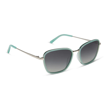 HOPE - BRONCO BLUE + GREY GRADIENT + POLARIZED SUNGLASSES