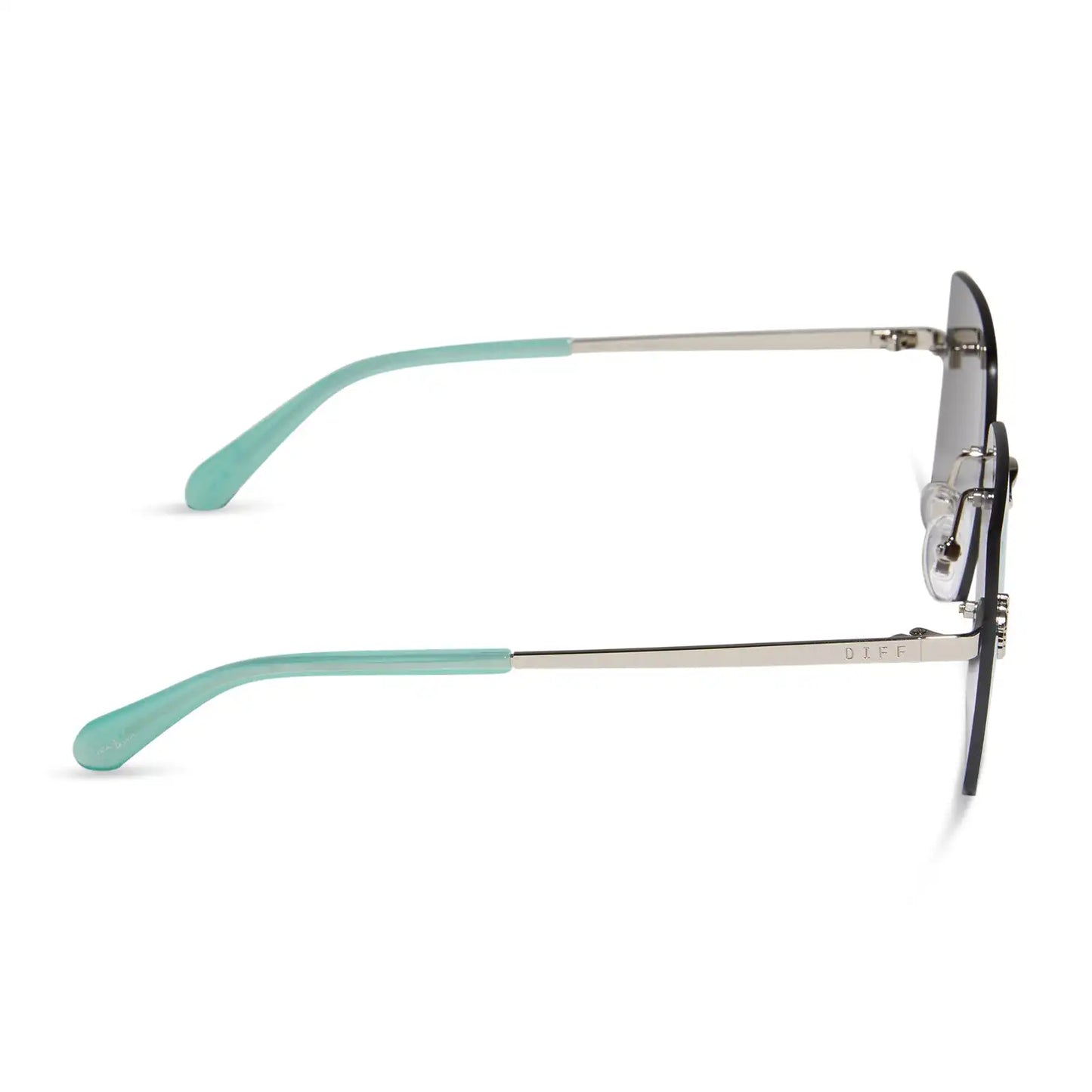 ROOKIE - BRONCO BLUE + TEAL MIRROR SUNGLASSES