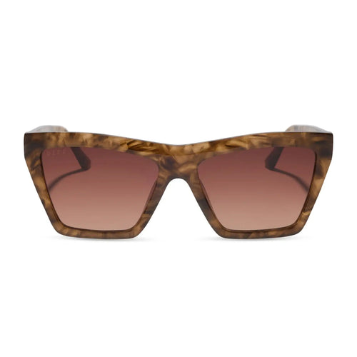 VIVI - BLACK WALNUT TORTOISE + BROWN GRADIENT SUNGLASSES