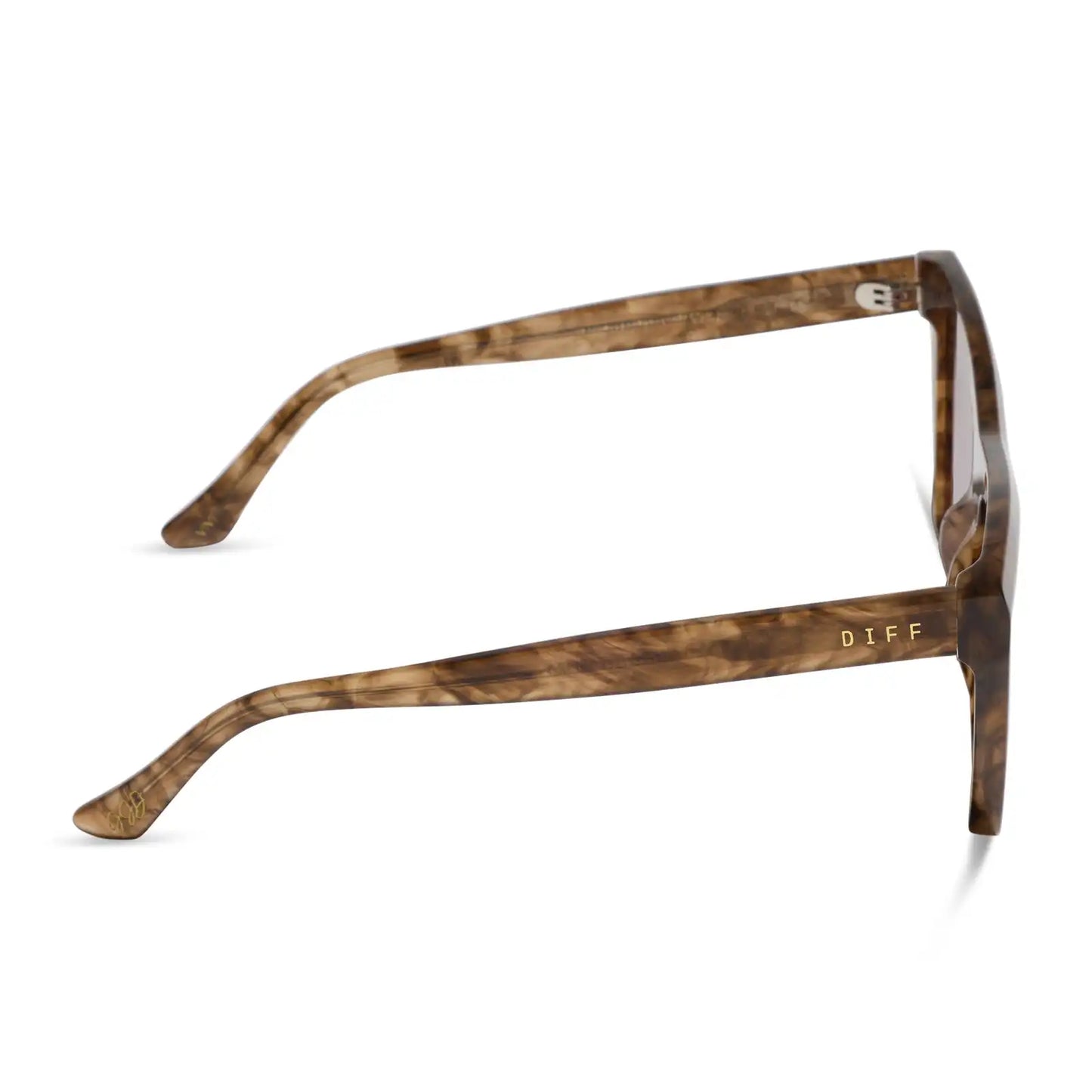 VIVI - BLACK WALNUT TORTOISE + BROWN GRADIENT SUNGLASSES