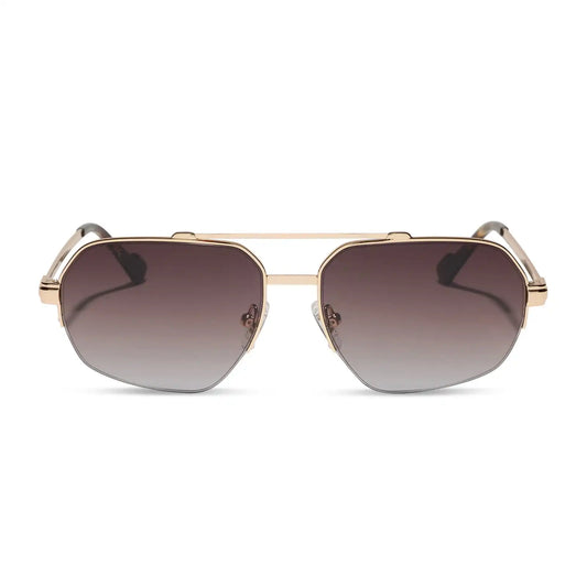 DESTINY - GOLD + BROWN GRADIENT + SUNGLASSES