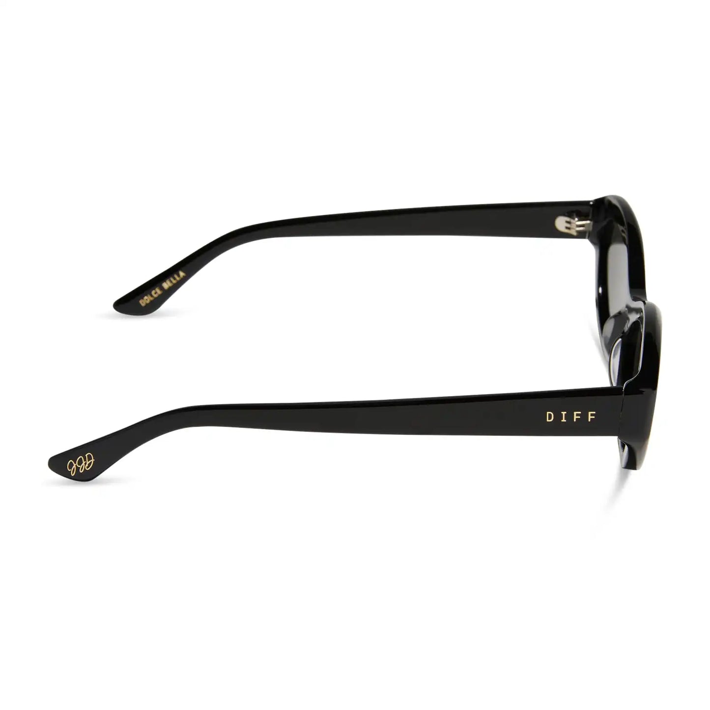 DOLCE BELLA - BLACK + GREY SUNGLASSES