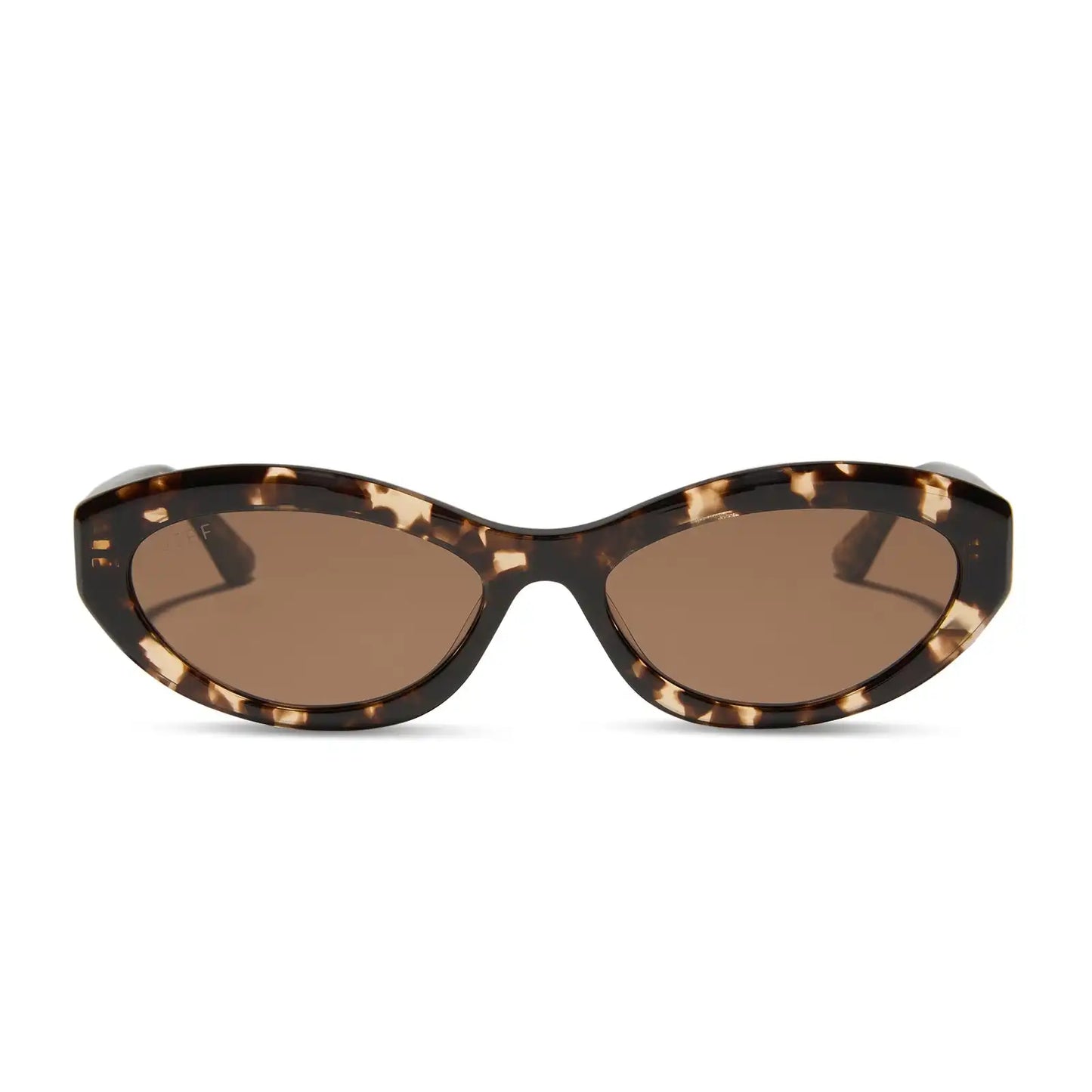 DOLCE BELLA - ESPRESSO TORTOISE + BROWN SUNGLASSES