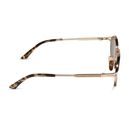 LIMONCELLO - GOLD + BROWN SUNGLASSES