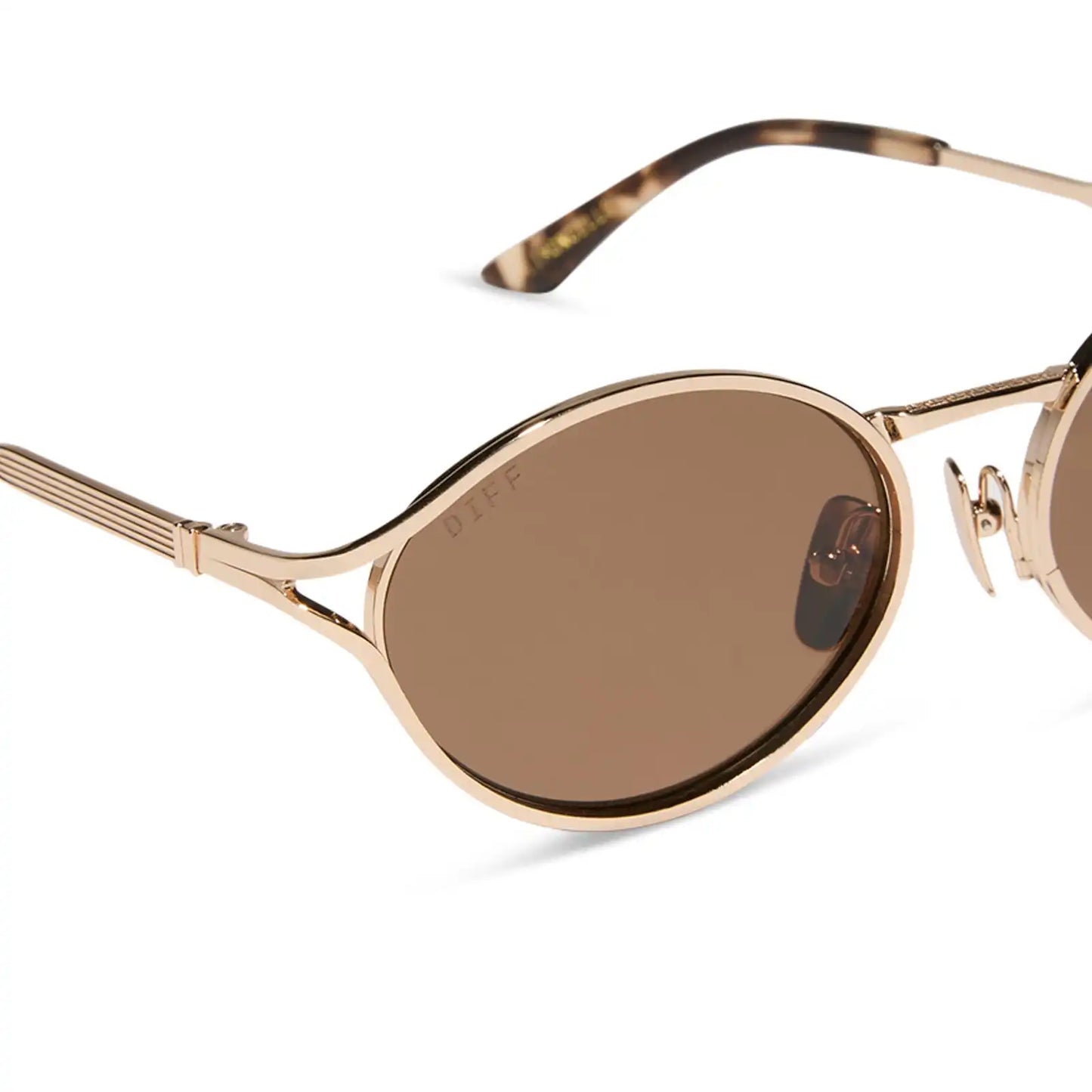 LIMONCELLO - GOLD + BROWN SUNGLASSES