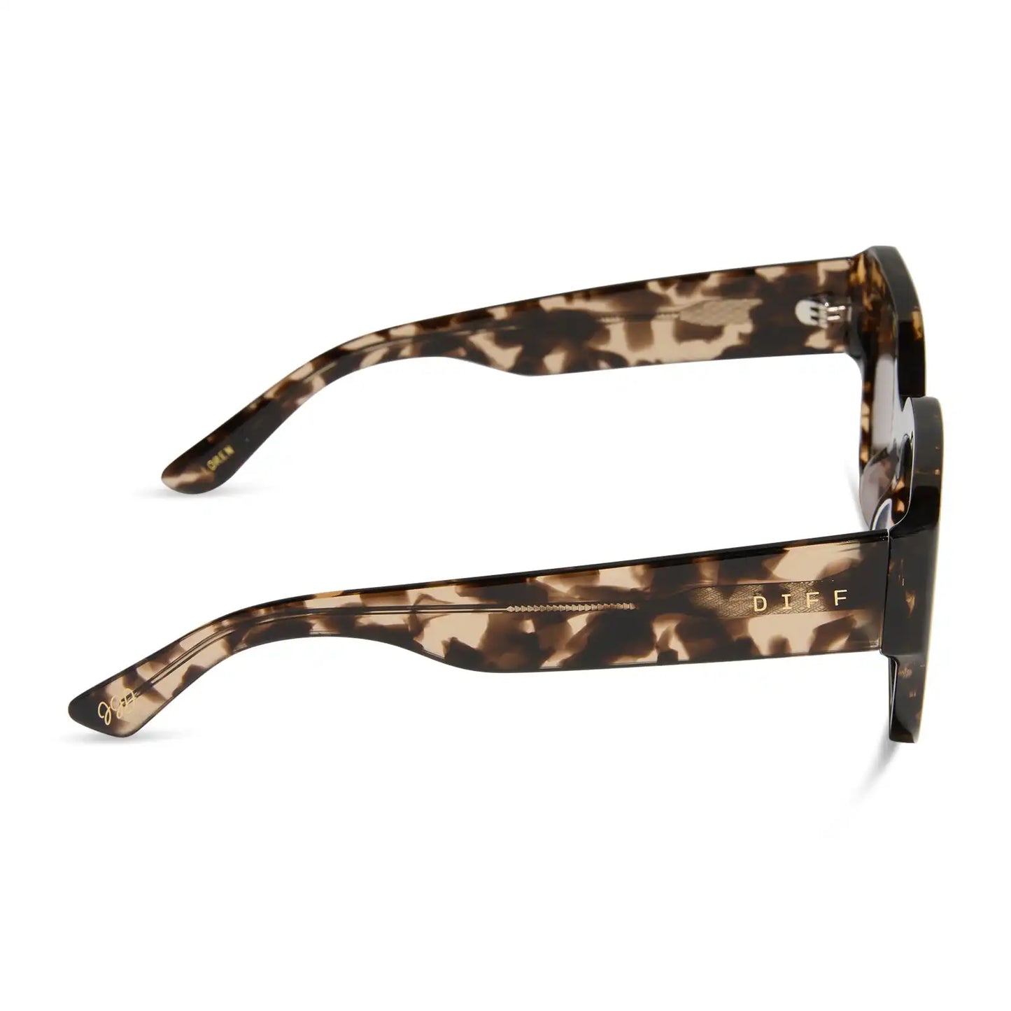 LOREN - ESPRESSO TORTOISE + BROWN SUNGLASSES