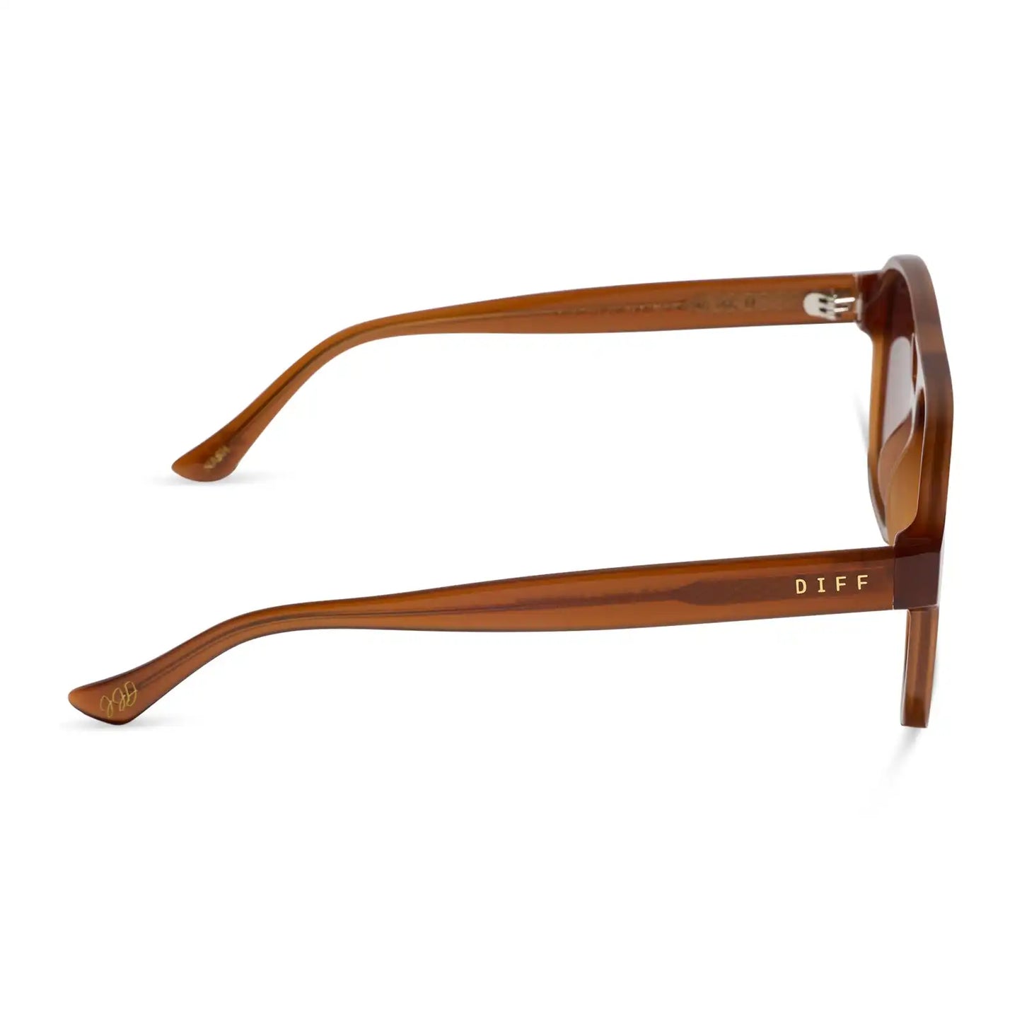 NASH - MILK CARAMEL + BROWN GRADIENT SUNGLASSES
