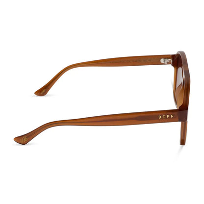 NASH - MILK CARAMEL + BROWN GRADIENT SUNGLASSES