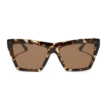 VIVI - ESPRESSO TORTOISE + BROWN SUNGLASSES